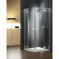 Душевой уголок Radaway Almatea PDD E 90×80 графитовое