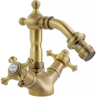 Смеситель для биде Migliore Prestige 31624 с донным клапаном, бронза 