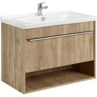 Тумба под раковину Акватон Хоуп 1A287301HP6C0 78 см, подвесная, орех