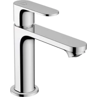 Смеситель для раковины Hansgrohe Rebris S 725880007 CoolStart, с донным клапаном, хром