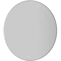 Зеркало Armadi Art 545-100-CR 100x100 см, с LED-подсветкой, сенсорным выключателем, диммером, антизапотеванием, хром