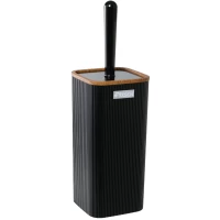 Ёршик Fixsen Black Wood FX-401-5 напольный, черный/коричневый