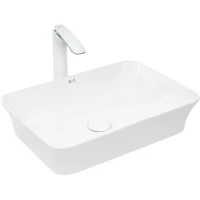 Раковина-чаша WeltWasser Elbach 2261 10000004560 49x35 см, накладная, белый