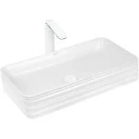 Раковина-чаша WeltWasser Elbach 2250 MW 10000005606 67,5x38 см, накладная, белый матовый