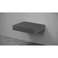 Столешница графит 60 см без отверстий Velvex Unique Unit st.UNI.60-627