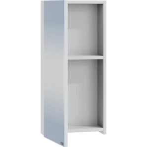 Изображение товара зеркальный шкаф санта аврора 700330 30x65 см l/r, белый глянец