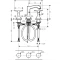 Смеситель для раковины с донным клапаном Hansgrohe Metropol Classic 31306090 - 2