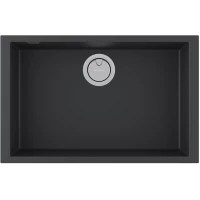 Кухонная мойка Paulmark Acrystone Neo Classic Anthracite PM966944-AN 69x44,3 см, антрацит