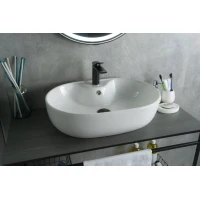 Раковина-чаша GID N9163 59x41 см, накладная, белый