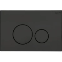 Кнопка смыва Black & White Universe WPI-09510GM 09510 для инсталляции, оружейная сталь матовый