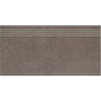 Ступень Kerama Marazzi Королевская дорога коричневый обрезной 30x60x0,9 SG614920R\GR