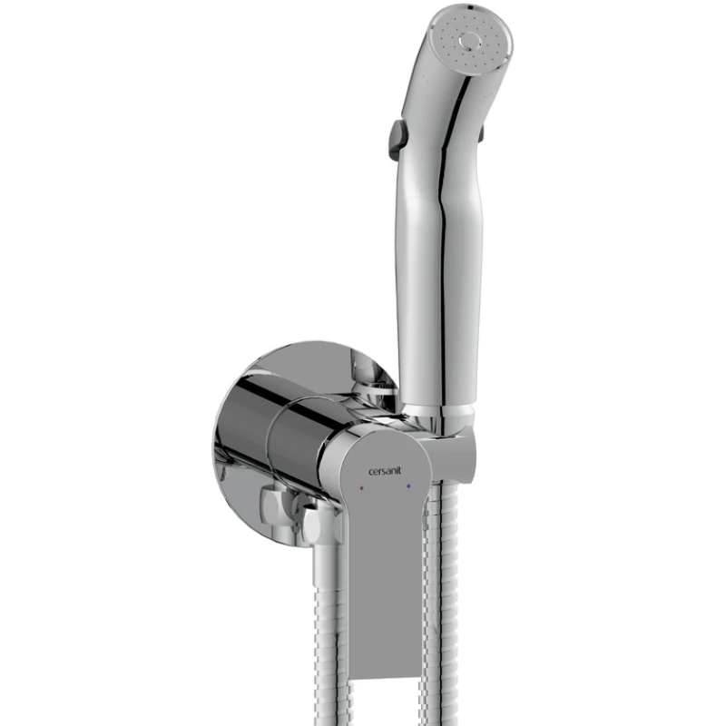 Гигиенический душ Cersanit Brasko A64102 со смесителем, хром