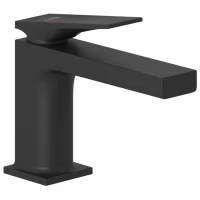 Смеситель для раковины Kludi Decus 542673975 CoolStart, с донным клапаном, черный матовый