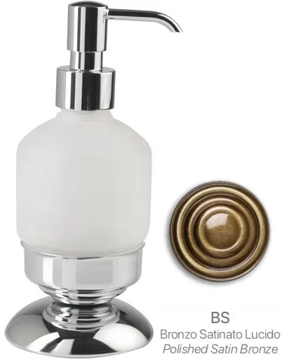 Дозатор для жидкого мыла Stil Haus Elite EL30AP(25) настольный, бронза