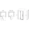 Душевой уголок 120x90 см Ravak Cool COSD2 + COPS X0VVGCA00Z1 + X9VV70A00Z1 прозрачное Душевой уголок 120x90 см Ravak Cool COSD2 + COPS X0VVGCA00Z1 + X9VV70A00Z1 прозрачное - 4