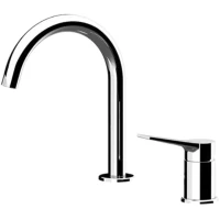 Смеситель для раковины без донного клапана Remer Slash SL57