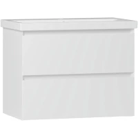 Тумба под раковину Belux Турин НП 90-02 4810924285775 86,5 см, подвесная, белый глянец