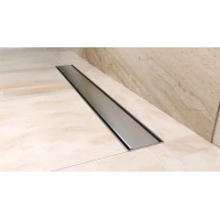 Душевой трап (лоток) Bettoserb Compact Line 13702511 75 см, с решеткой, 2 в 1 под плитку, матовый хром