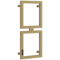 Полотенцесушитель электрический Сунержа Этюд E 32-0844-6030 690x330, МЭМ левый, золотой шелк