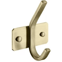 Крючок Kaiser H0051 двойной, для ванны, бронза