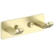 Планка с крючками Schein Klimt 9213BG для ванны, золотой матовый - 1