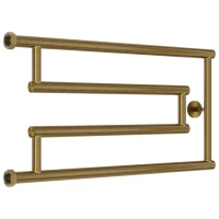 Полотенцесушитель водяной 320x650 состаренная бронза Сунержа High-Tech model 