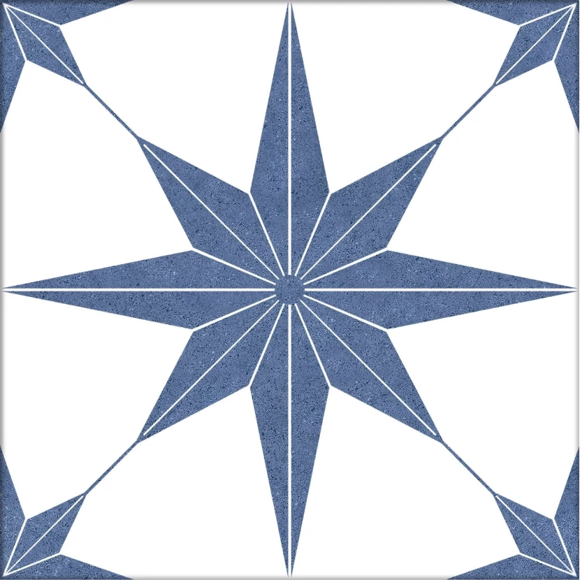 Керамогранит Codicer Stella Azul 25x25