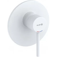Смеситель для душа Kludi Bozz 387555376 встраиваемый, белый матовый