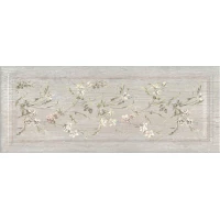 Декор Kerama Marazzi Кантри Шик серый, панель 20x50 