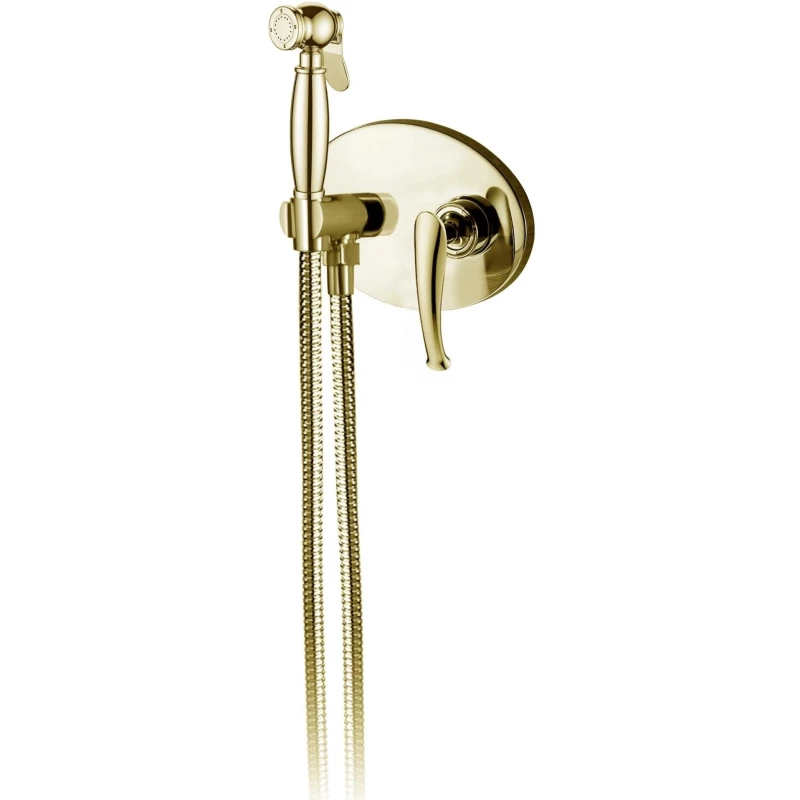 Гигиенический душ AltroBagno Beatrice 060113 Or  со смесителем, золотой