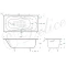 Ванна чугунная Delice Haiti Luxe DLR230636R-AS 150x80 см, с отверстиями под ручки, антискользящим покрытием, белый - 2