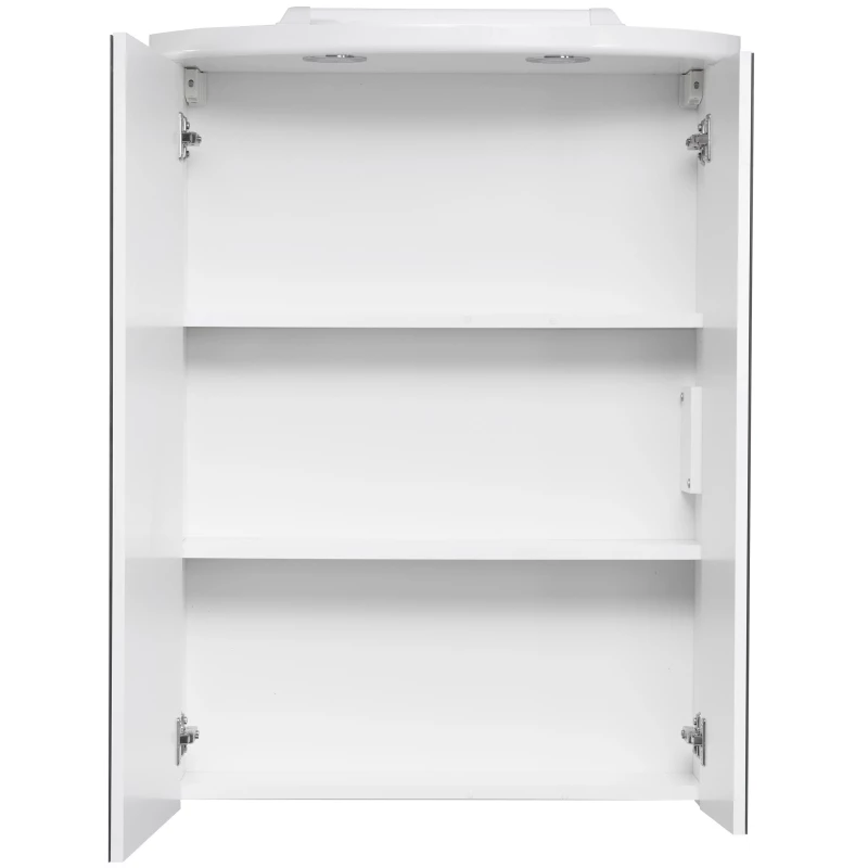 Зеркальный шкаф 65x85,4 см белый глянец Акватон Норма 1A002102NO010