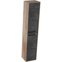 Пенал Grossman Реал 303007 подвесной L/R, дуб веллингтон/бетон Арья