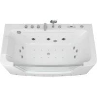 Акриловая гидромассажная ванна 160x85 см Grossman GR-16085