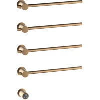 Полотенцесушитель электрический Timo Saona 040/19SM 798x449, встраиваемый, МЭМ левый/правый, розовое золото матовый