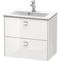 Тумба белый глянец 62 см Duravit Brioso BR411001022