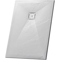 Душевой поддон из литьевого мрамора 100x90 см RGW Stone Tray ST-0109W 16152910-01