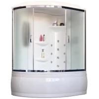 Душевая кабина 170x100x225 см Royal Bath RB170ALP-C-CH-R матовое