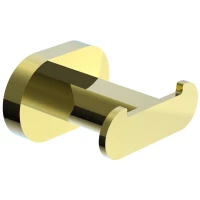 Крючок Wonzon & Woghand First WW-8425-LG двойной, для ванны, золотой