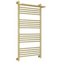 Полотенцесушитель водяной 1200x600 золотой матовый Сунержа Богема с полкой+ 032-0223-1260