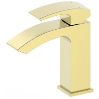 Смеситель для раковины Wonzon & Woghand Fit WW-88139009-BG золотой матовый