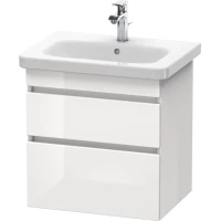 Тумба белый глянец 58 см Duravit DuraStyle DS648002222