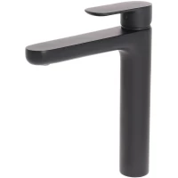 Смеситель для раковины Agger Gorgeous A0212144 без донного клапана, черный матовый