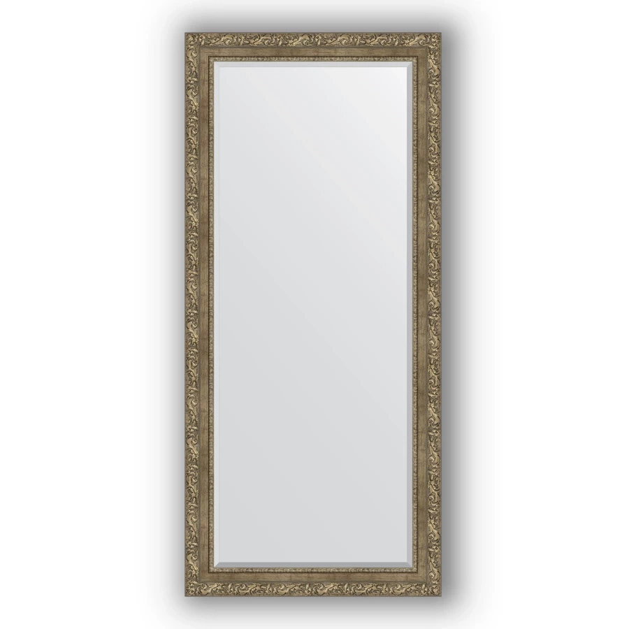 Зеркало 75x165 см виньетка античная латунь Evoform Exclusive BY 3593