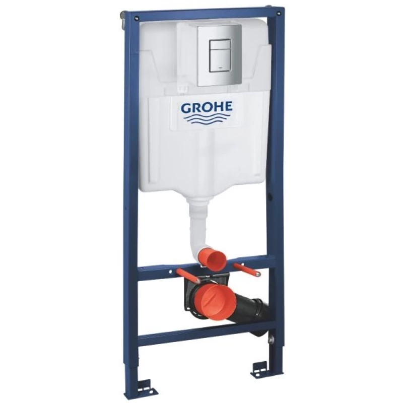 Комплект подвесной унитаз Gustavsberg Hygienic Flush 5G84HR01 + система инсталляции Grohe 38772001