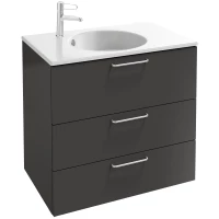 Тумба серый антрацит 80 см Jacob Delafon Odeon Rive Gauche EB2532-R5-N14