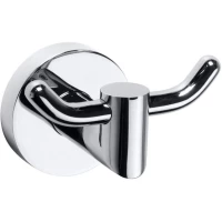 Крючок Bemeta Omega 104206032 двойной, для ванны, хром