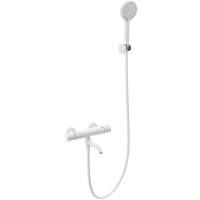 Термостат для ванны Wonzon & Woghand WW-B3029-A1-MW с душевым гарнитуром, белый матовый