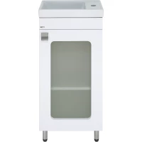 Тумба под раковину Misty Урал Э-Ура-01040-021Н 39,2 см R, напольная, белый глянец