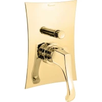 Смеситель для ванны Emmevi Ares 76019/ORS встраиваемый, золотой матовый